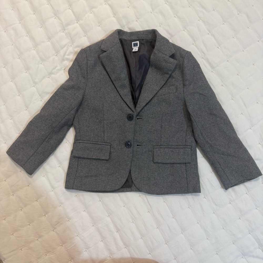 Janie and Jack Gray Blazer for Kids